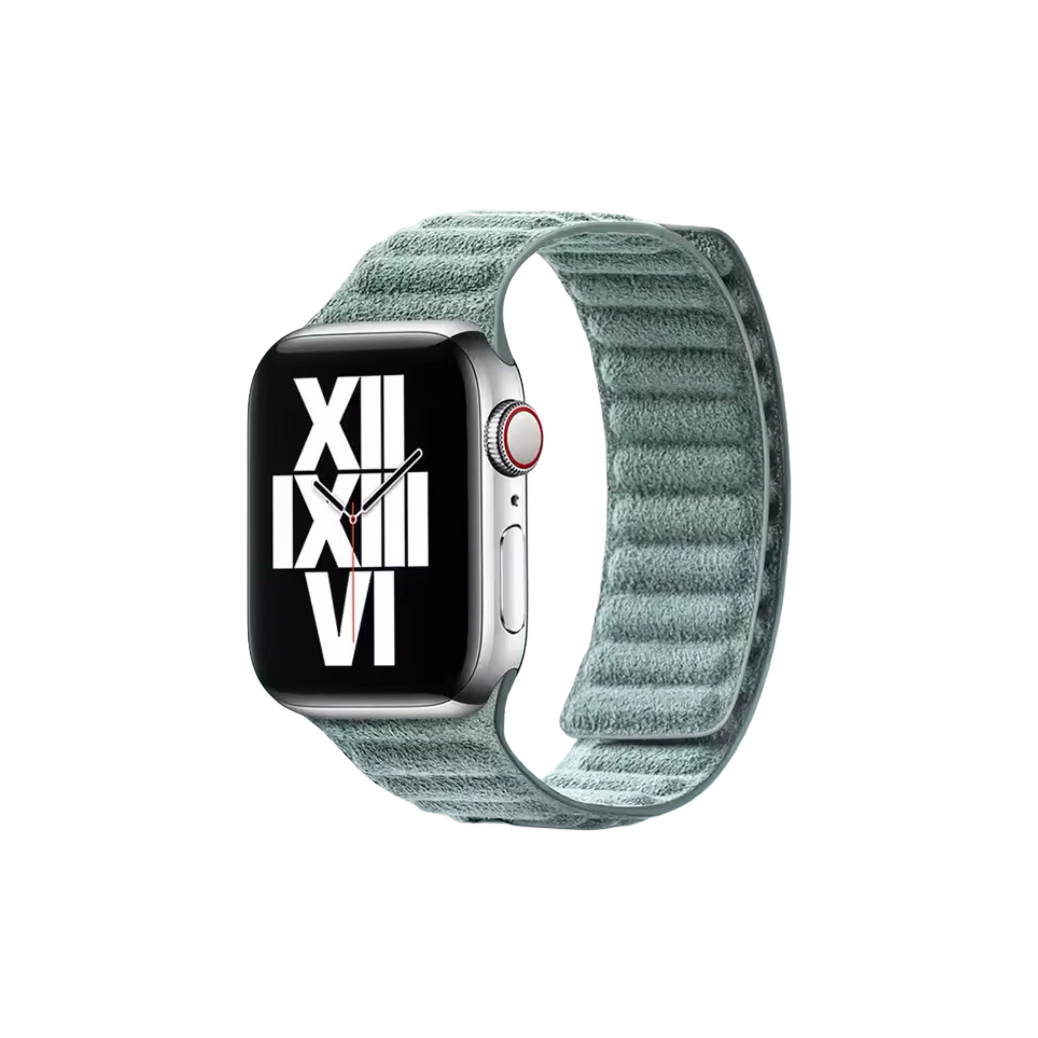 Apple Watch Armband Alcantara – Grün