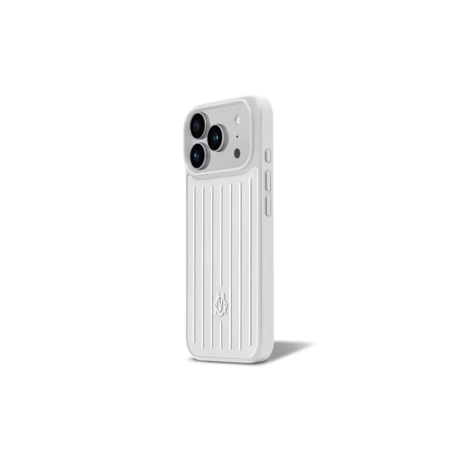 Rimowa aluminum case for iPhone 17 series - Silver