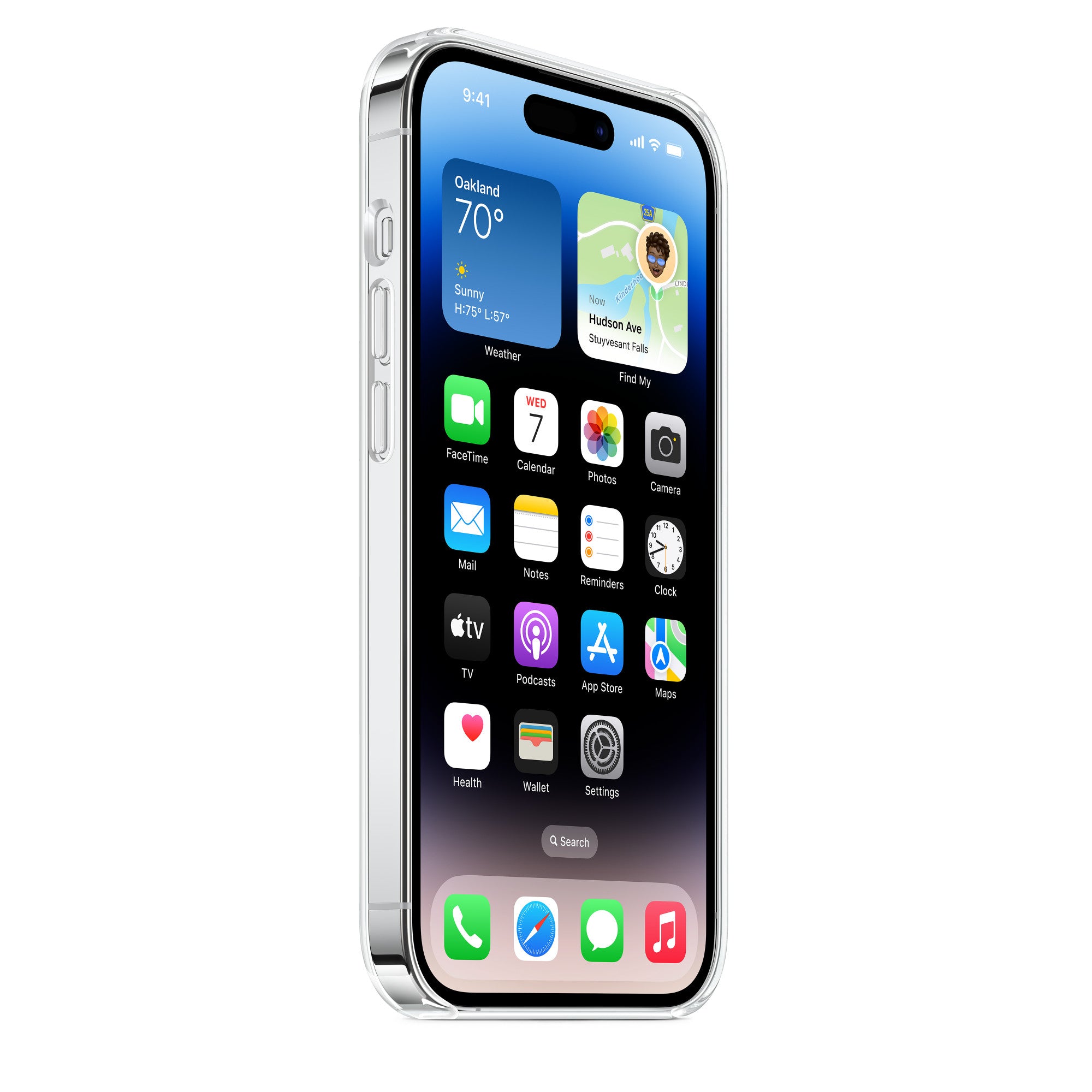 Apple iPhone 14 Pro Clear Case mit MagSafe