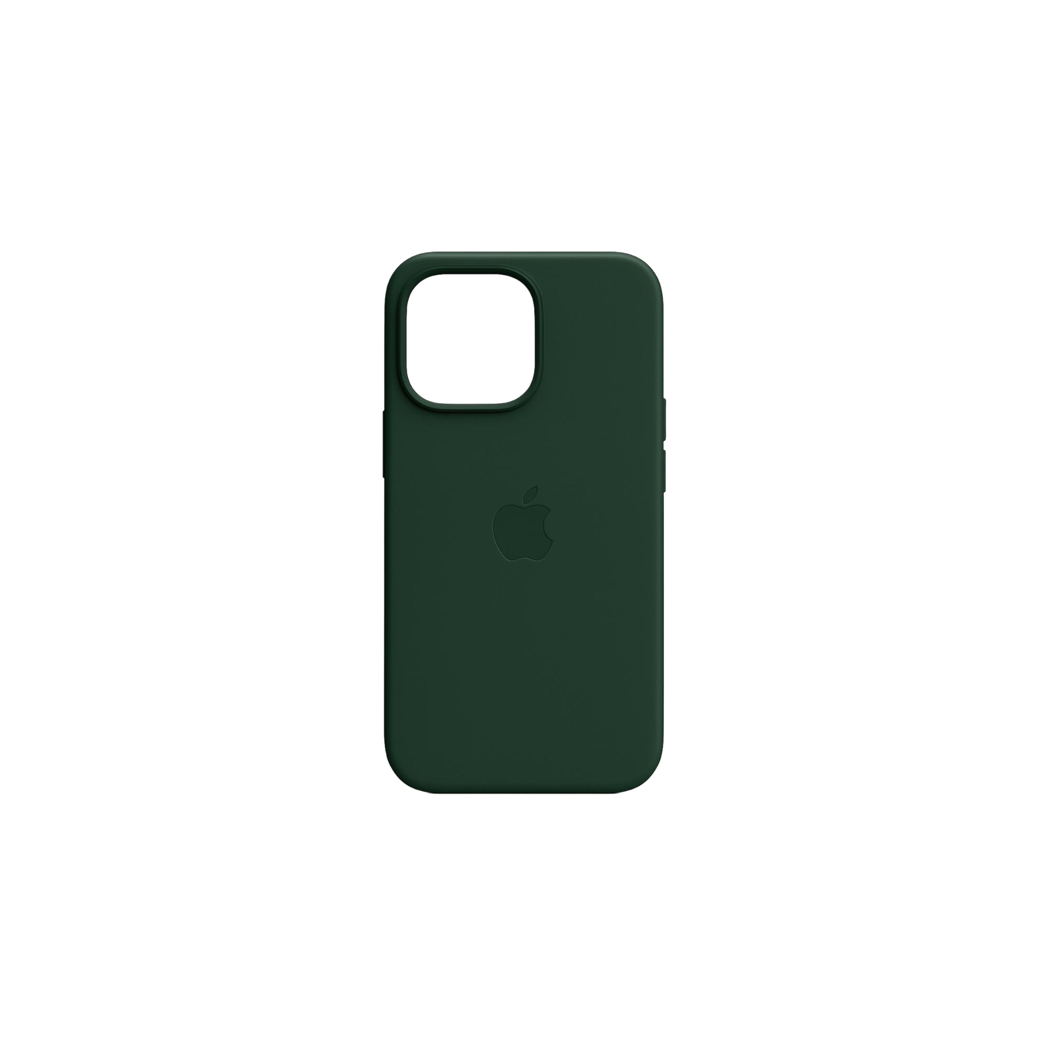 Case&Co iPhone 16 Pro Hülle – Echtleder Dunkelgrün