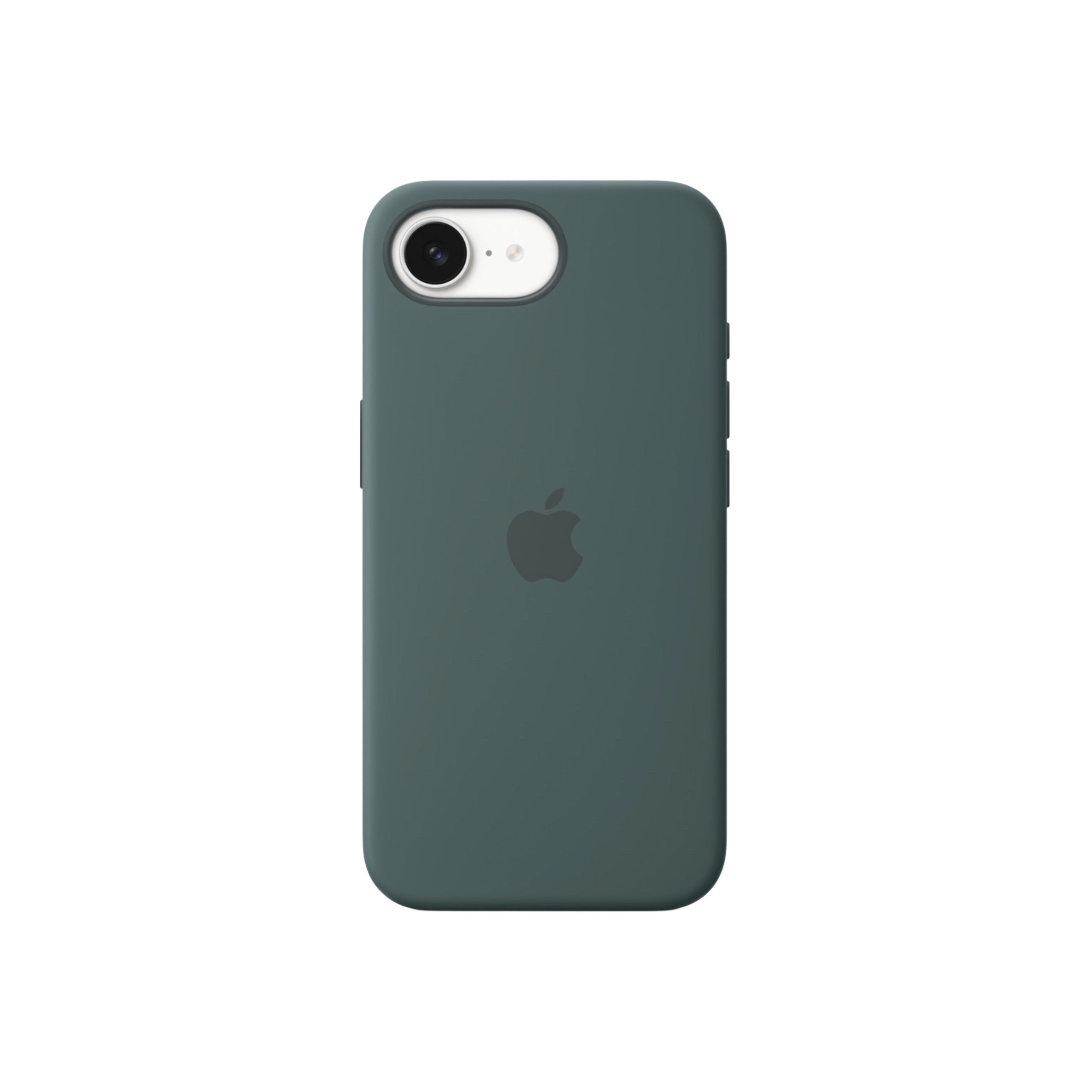 Apple iPhone 16E Silikon Case – Seegrün