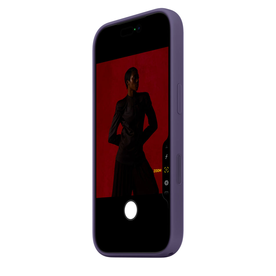 Silikon Case für iPhone 17 Pro Max – Nebelviolett, MagSafe-kompatibel