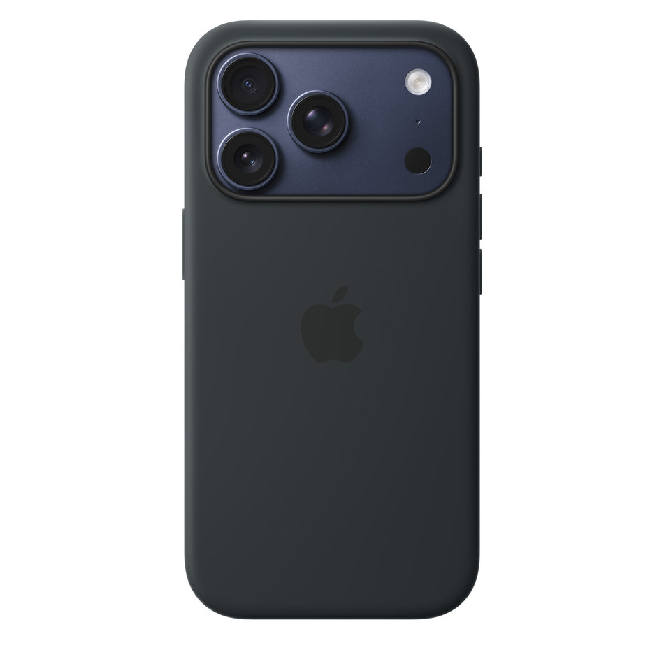 Silikon Case für iPhone 17 Pro – Schwarz, MagSafe-kompatibel