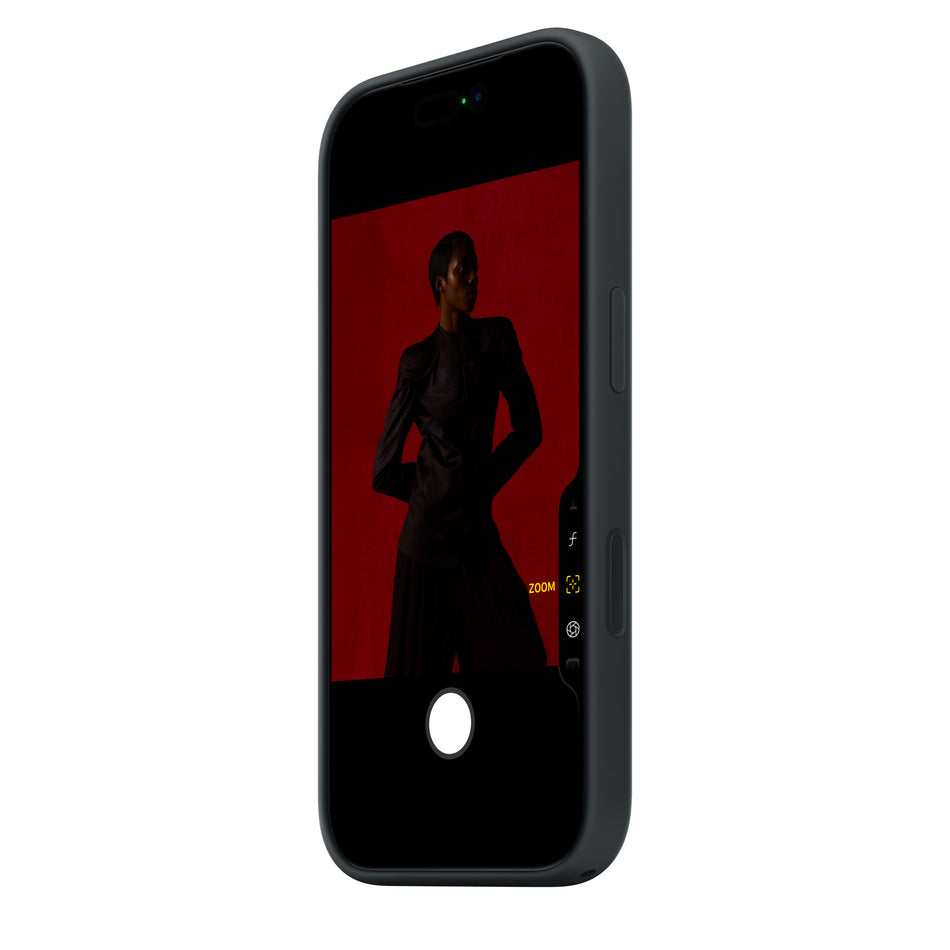 Silikon Case für iPhone 17 Pro – Schwarz, MagSafe-kompatibel