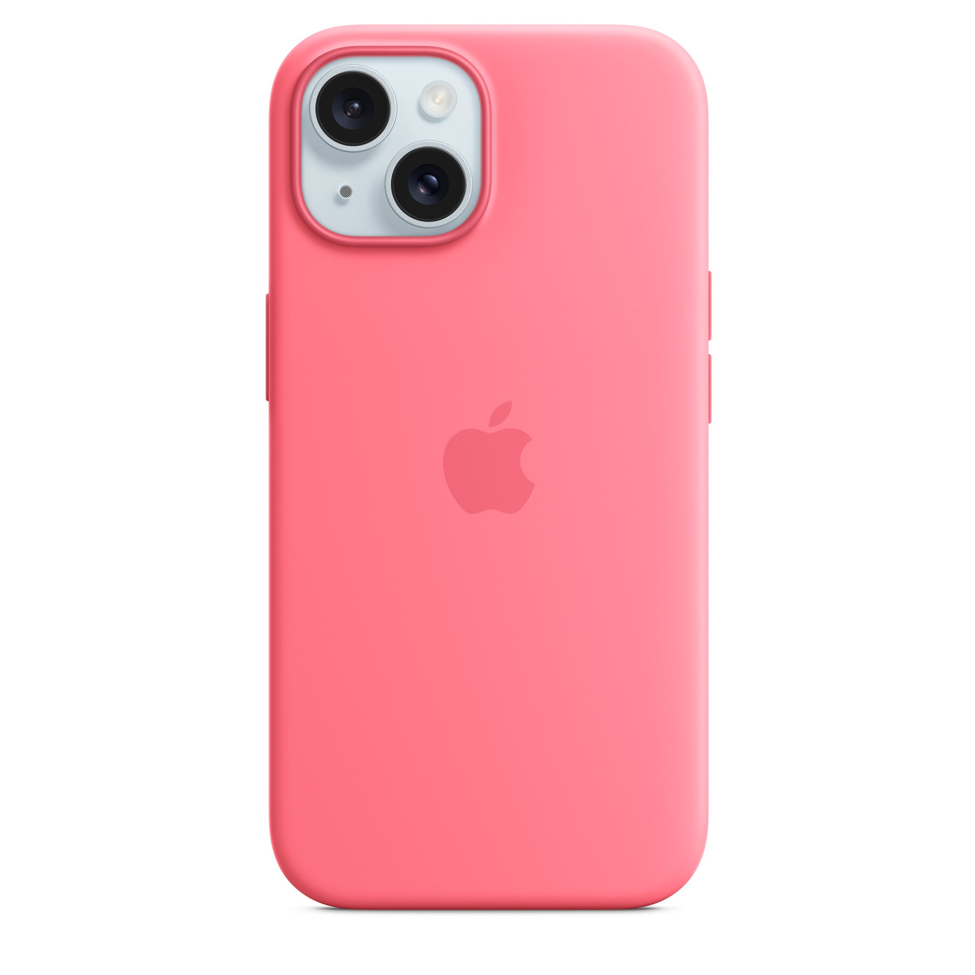 Apple iPhone 15 Silikon Case mit MagSafe – Pink