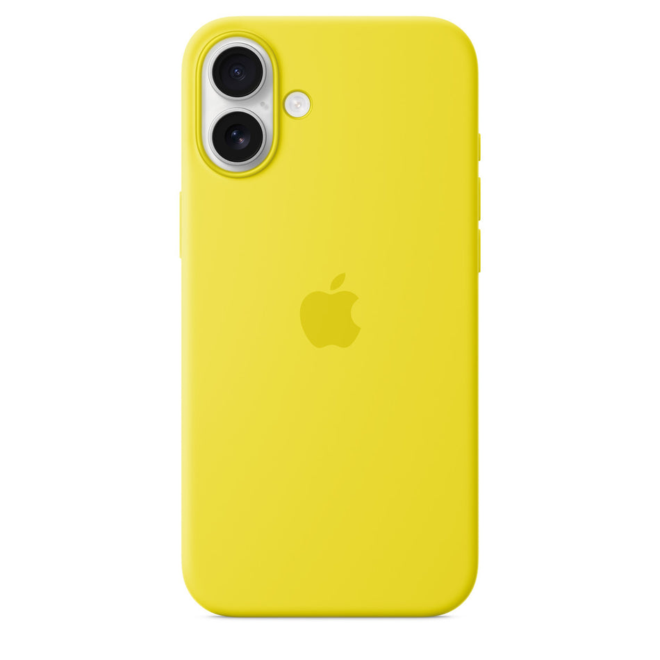 Silikon Case für iPhone 16 – Sternfrucht, MagSafe-kompatibel