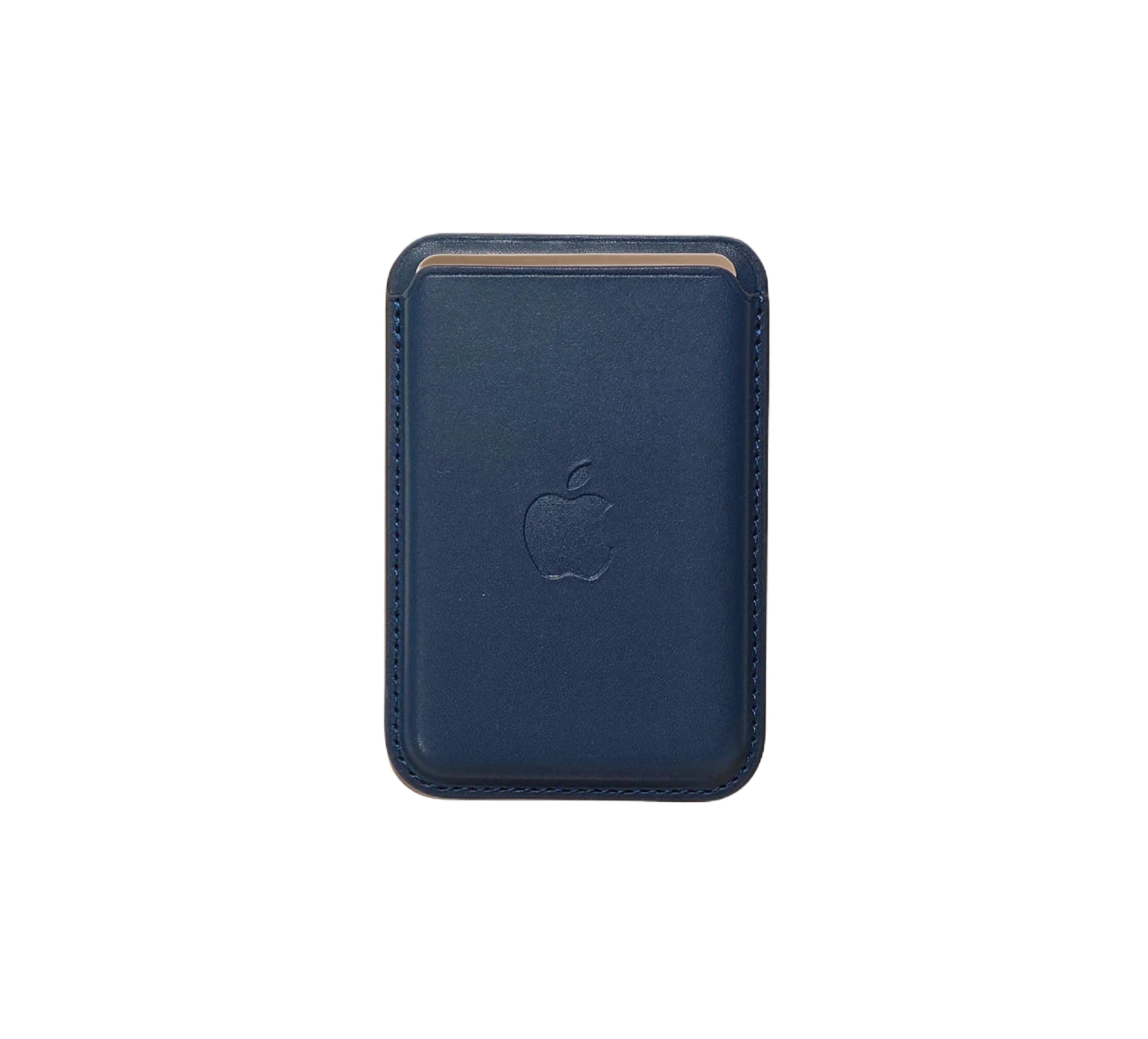 Apple iPhone Leder Wallet mit MagSafe – Baltic Blue