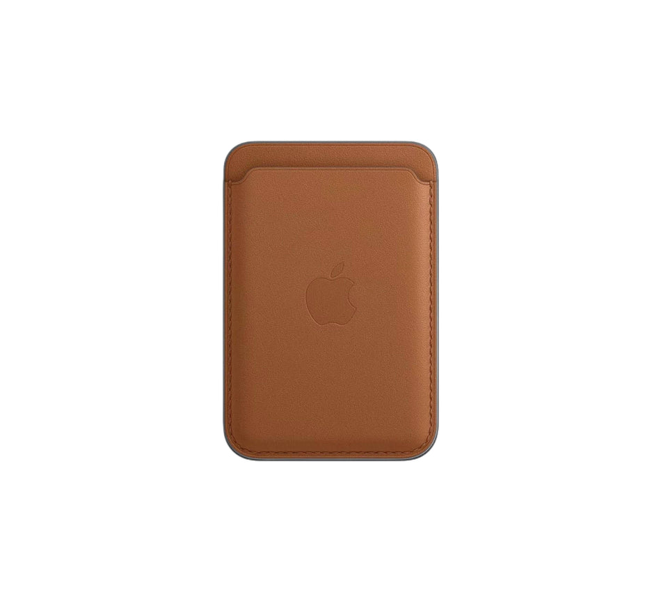 Leder Wallet für iPhone – Braun, MagSafe-kompatibel
