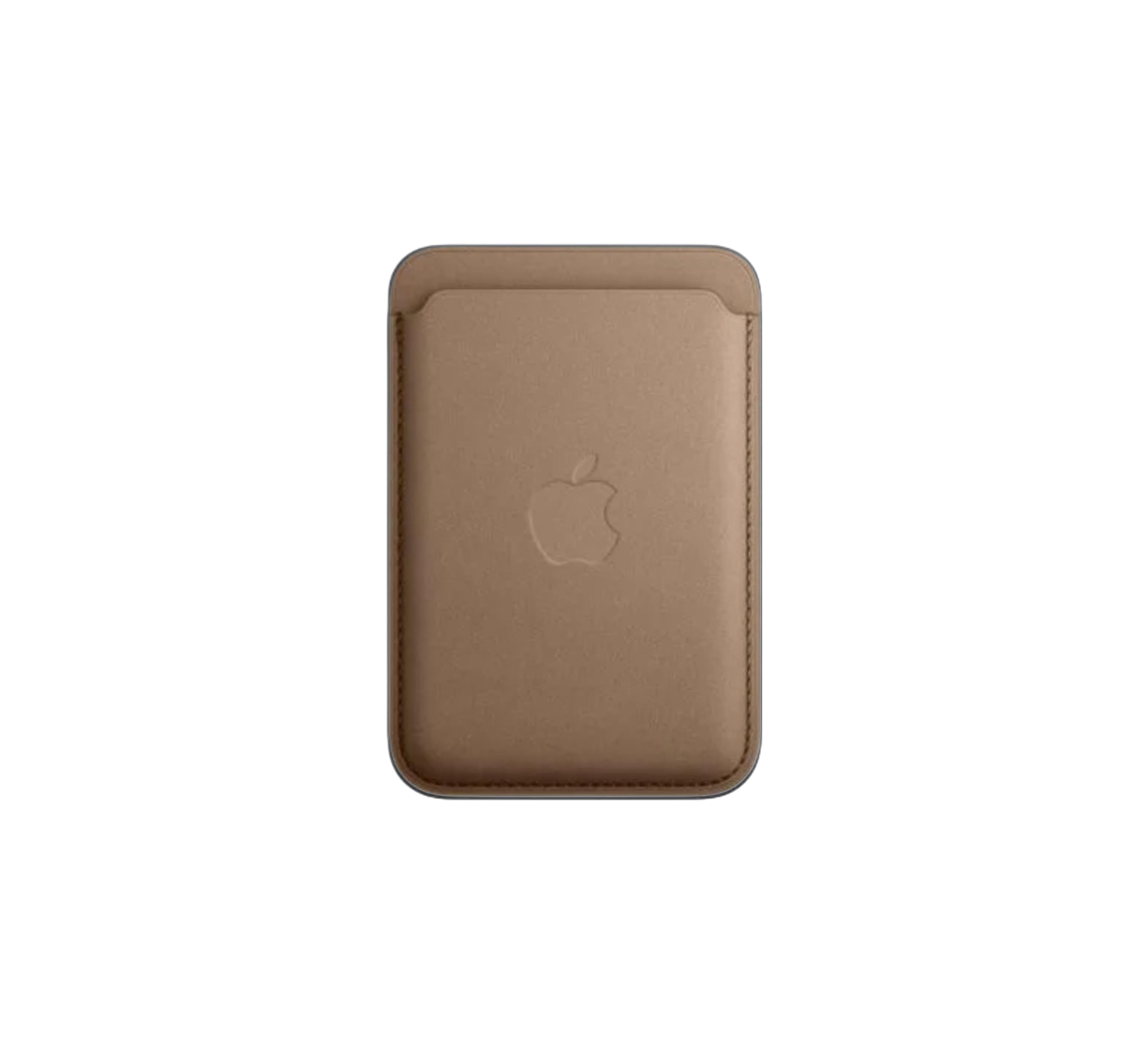 iPhone Feingewebe Wallet mit MagSafe – Taupe