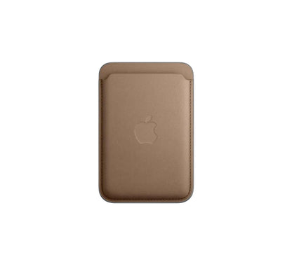 iPhone Feingewebe Wallet mit MagSafe – Taupe