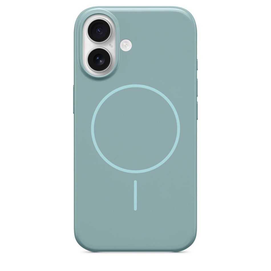 Case für iPhone 16 – Flut Blau, MagSafe-kompatibel