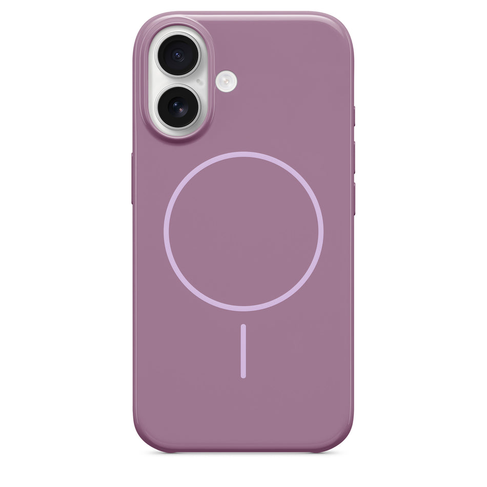 Case für iPhone 16 – Sunset Lila, MagSafe-kompatibel