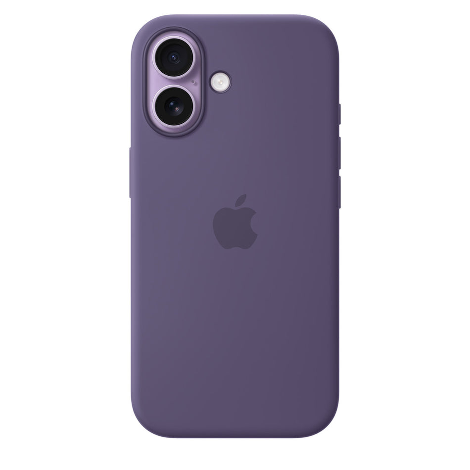 Silikonhülle für iPhone 17 – Nebelviolett, MagSafe-kompatibel