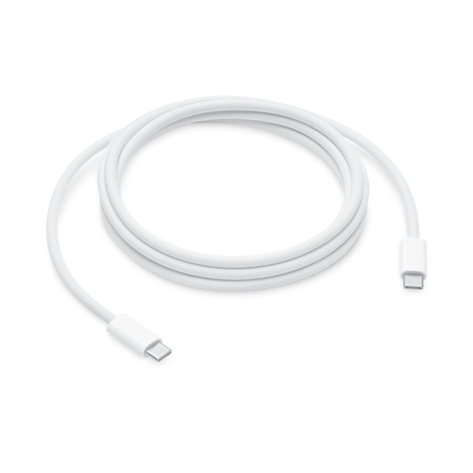 USB-C Ladekabel 240W (2 m) – Schnelllade- & Datenkabel, Weiß